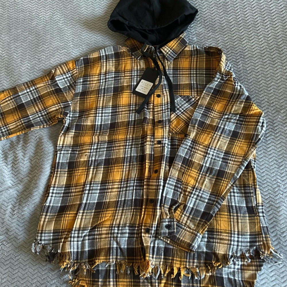 Plaid top